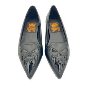 Strange Cvlt Lydia Black Jack O Lantern Pointed Toe Flats Size 6 Strange Cult